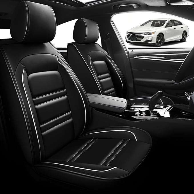 Seat Cover for Chevy Malibu 2004-2025 | Car Seat Covers Front Seats, Waterproof - Image 2