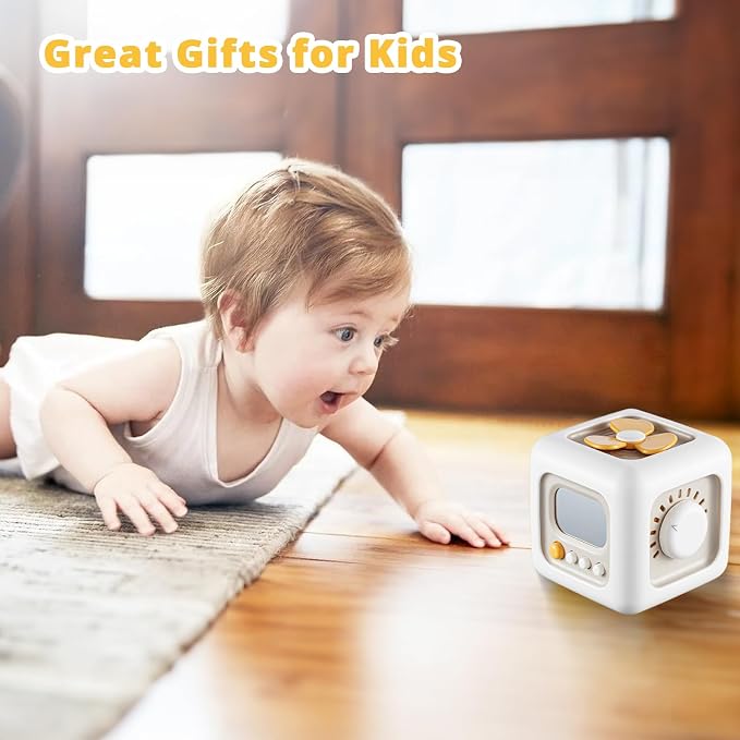 Busy Cube Toy for 1 Year Old Boy, Montessori Toys for 1+ Year Old, Travel - Image 6