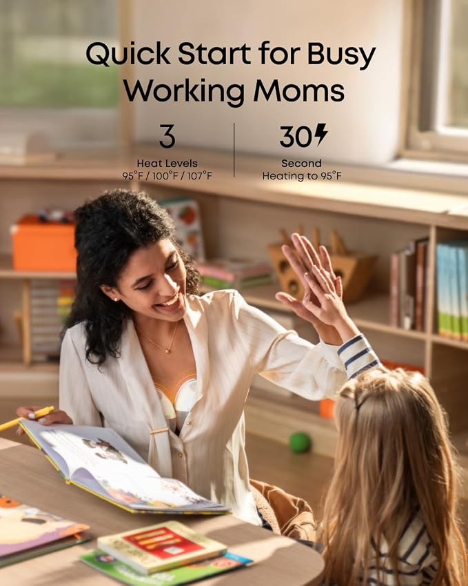 eufy Security Heated Breast Pump Hands-Free E20, Wearable - Image 4