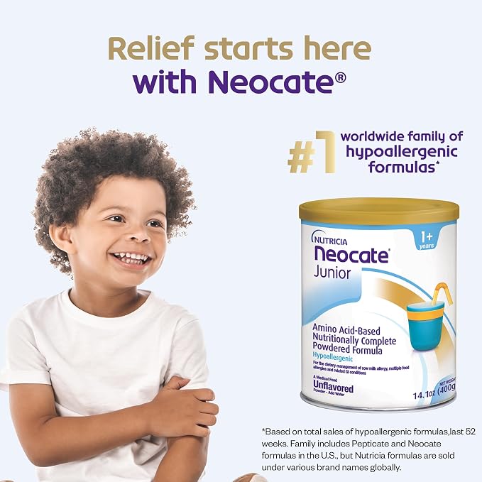 Neocate Junior Unflavored, 1+ years, 14.1 oz - Image 6