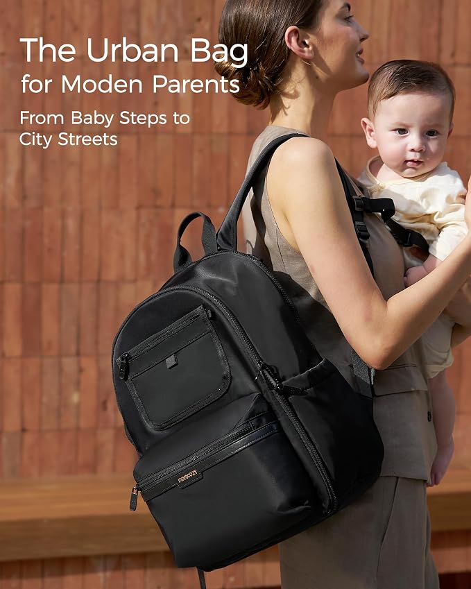 Momcozy Urban Diaper Bag Backpack - Image 2