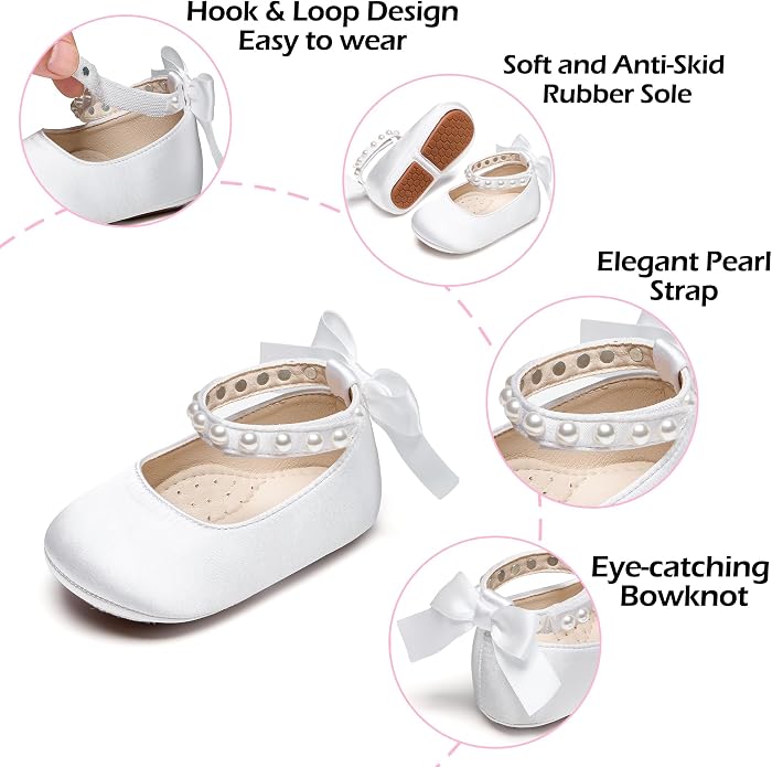 Baby Girls Mary Jane Flats - Image 5