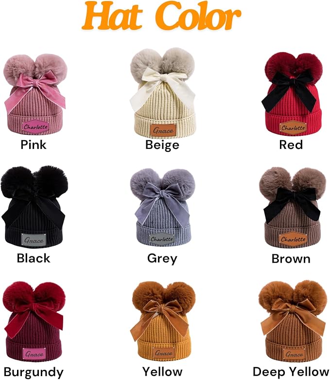 Personalized Toddler Beanie Hat - Image 7