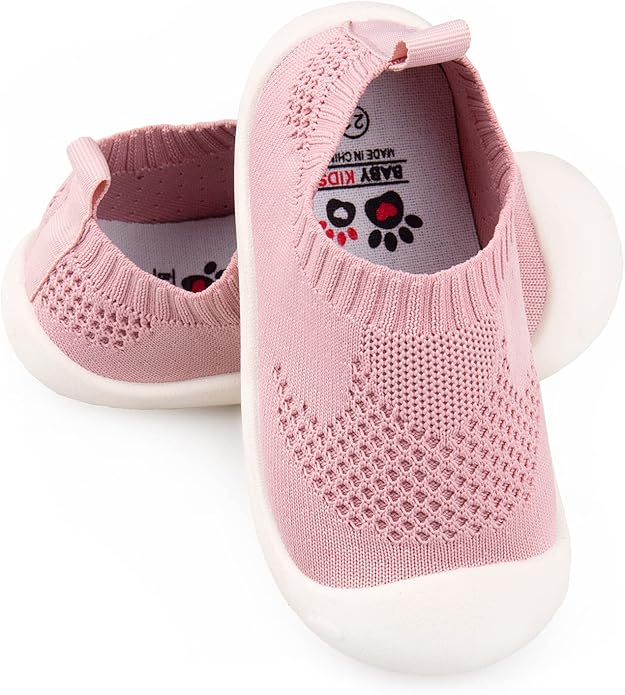 Baby First-Walking Shoes 1-4 Years Kid Shoes Trainers Toddler Infant Boys Girls by Charrost