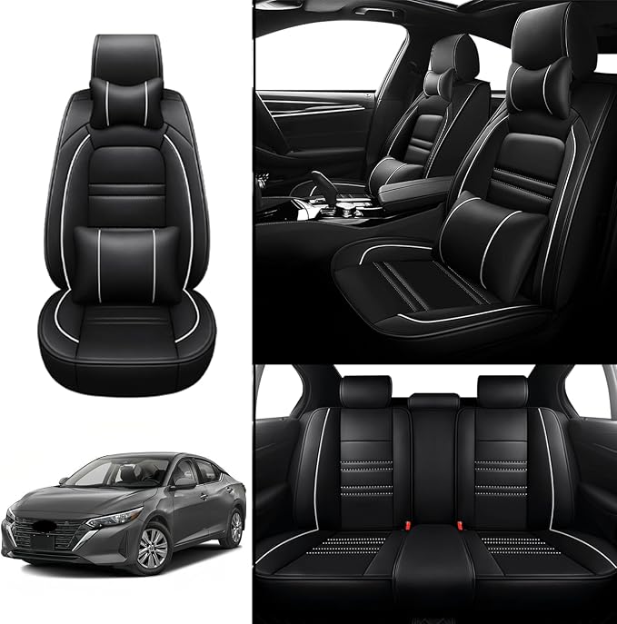 Car Seat Covers for Nissan Car sentra 2000-2025 | 5-Seats Seat Covers, - Image 2
