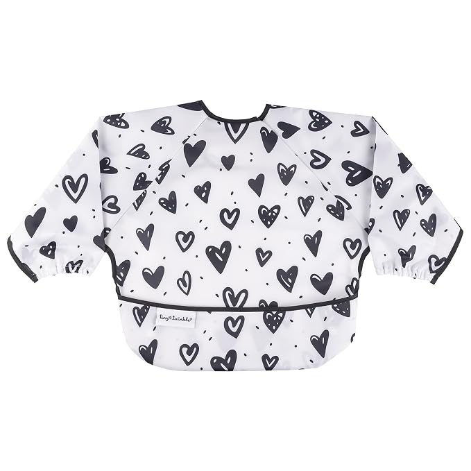 Tiny Twinkle Long Sleeve Bib for Babies & Toddlers – Waterproof Smock Bib for by TinyTwinkle