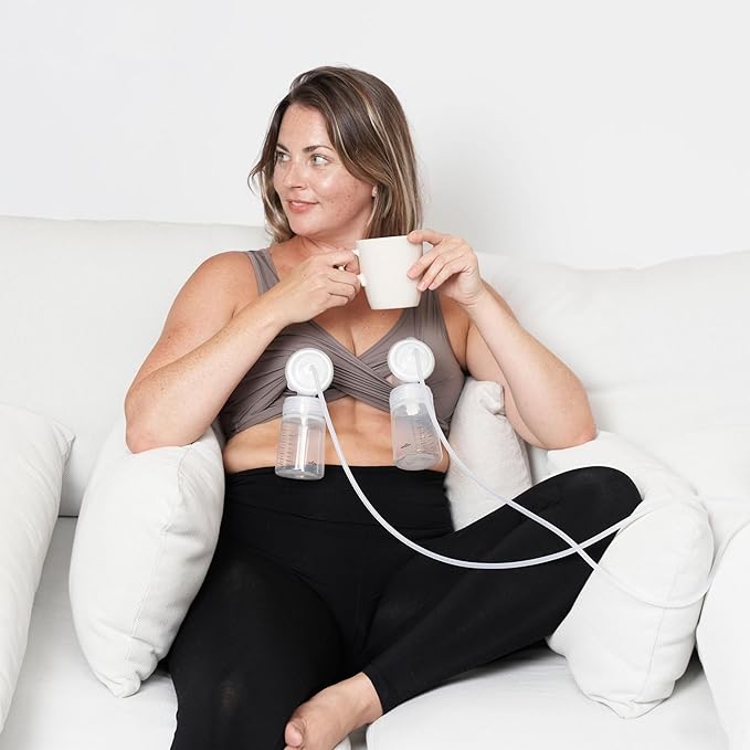 Larken Hands Free Pumping Bra for Breastfeeding | Breast Pump - Image 6