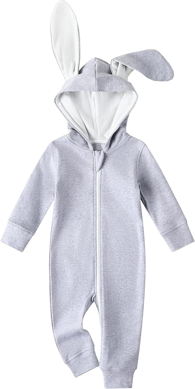 Owlivia Organic Cotton Baby Boy Girl Zip up Sleep 'N Play Pjs, Long Sleeve by Owlivia