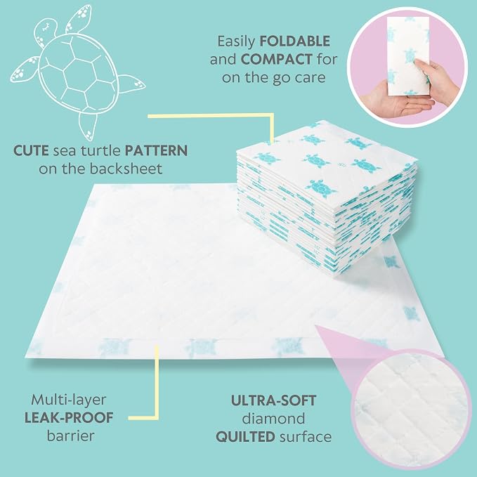 Vesta Baby 65 Disposable Changing Pads - Image 3