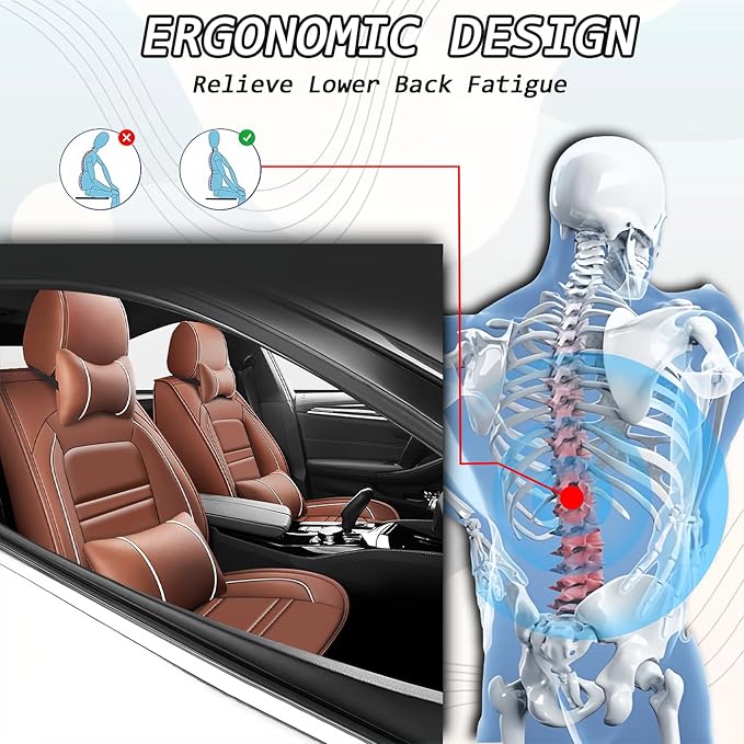 Car Seat Covers for Nissan Car Armada 2004-2024 | 5-Seats Seat Covers, - Image 5