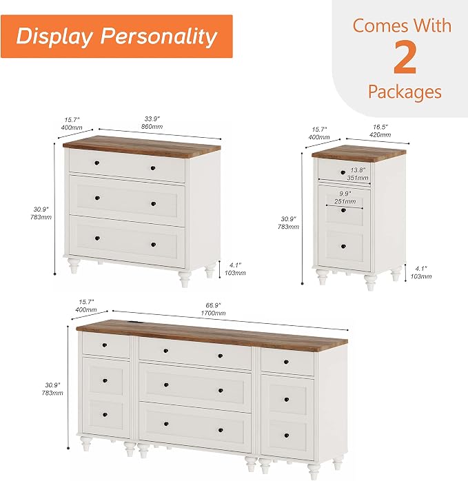 WAMPAT Dresser for Bedroom - Image 2