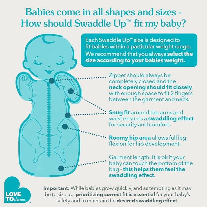 Love to Dream Swaddle UP, Baby Sleep Sack, Self-Soothing Swaddles - Image 5
