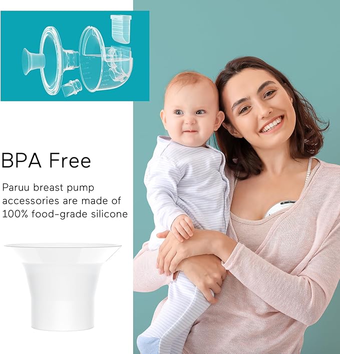 Paruu P10 Flange Insert 24mm, Original Breast Pump Parts, Wearable Breast Pump - Image 2