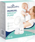 BabyBuddha Manual Breast Pump, Single Hand Expression Breastmilk Pump, Cordless by BabyBuddha