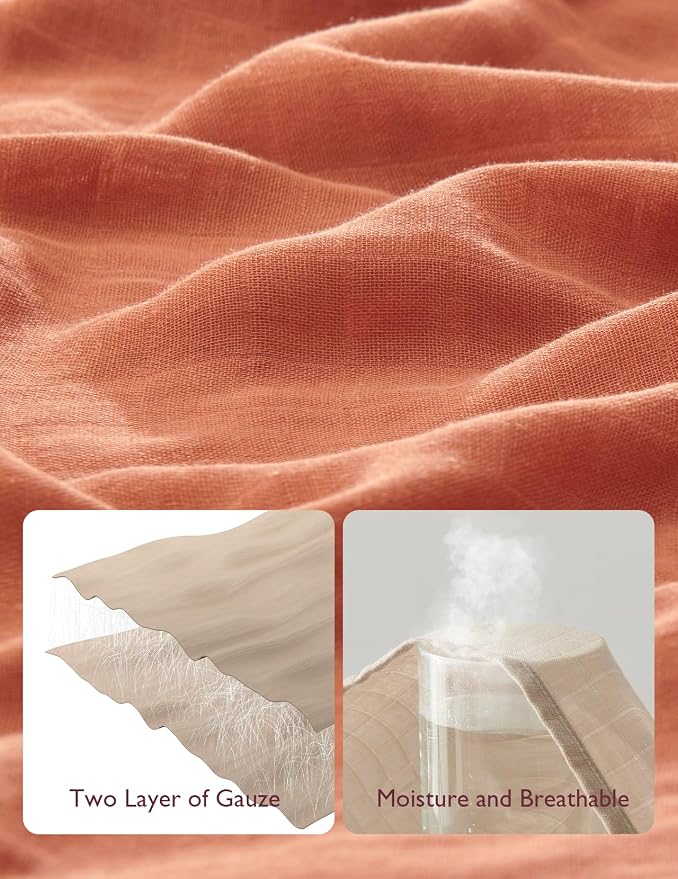 Momcozy Muslin Swaddle Blankets, Ultra Soft Neutral Swaddle Blanket, Breathable - Image 4
