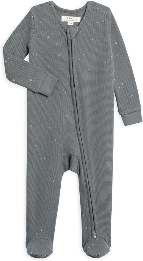 Colored Organics Baby Zip-Up Footed Sleeper by ColoredOrganics