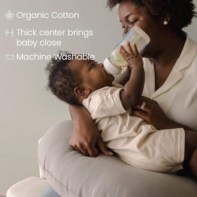snuggle me Organic Nursing Pillow | Bottle & Breastfeeding Pillow - Image 3