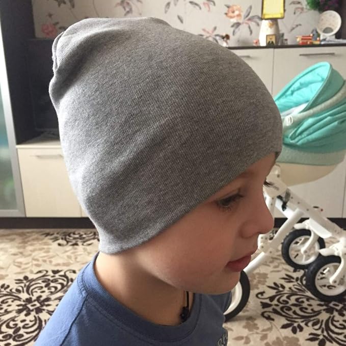 DRESHOW BQUBO 8 Pack Unisex Baby Beanie Hat Infant Toddler Kid Hats Baby Soft - Image 6