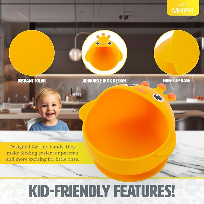 MRPR Quack & Snack Silicone Duck Bowl - Image 7