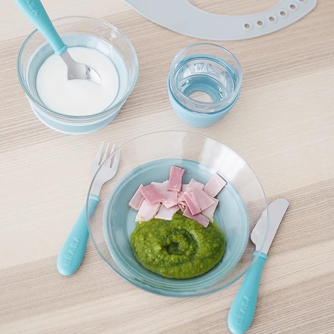 BEABA 3-Piece Glass Meal Set - Image 6