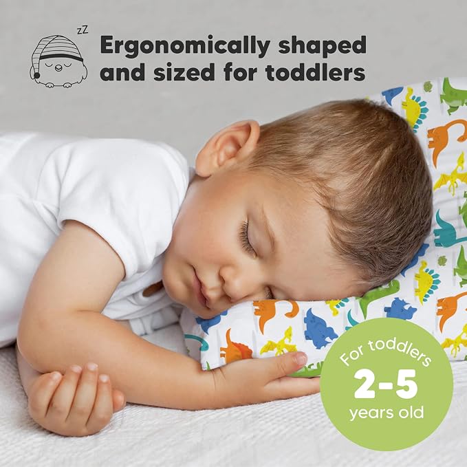 Toddler Pillow with Pillowcase - Image 2
