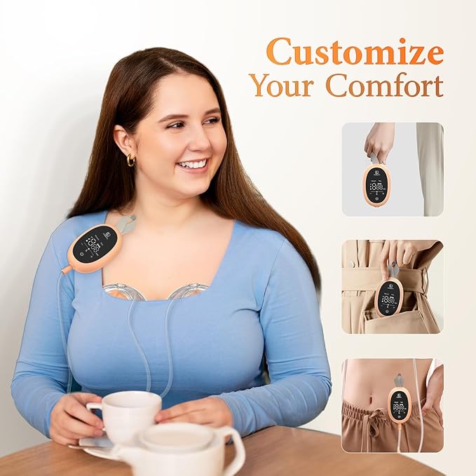 Wearable Hands Free Breast Pump D6, Portable Breastfeeding Pumps - Image 6