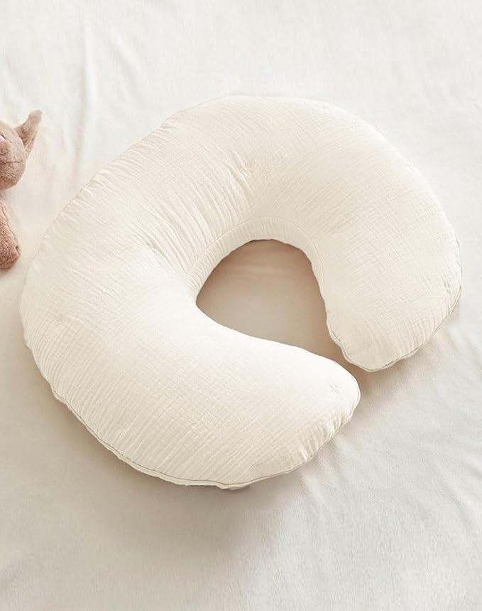 Nursing Pillow Covers, Muslin Nursing Cover - Image 3