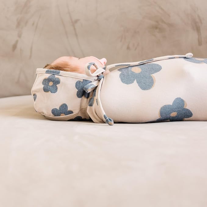 Copper Pearl Large Premium Knit Baby Swaddle Receiving Blanket Gemma in Tan - Image 2