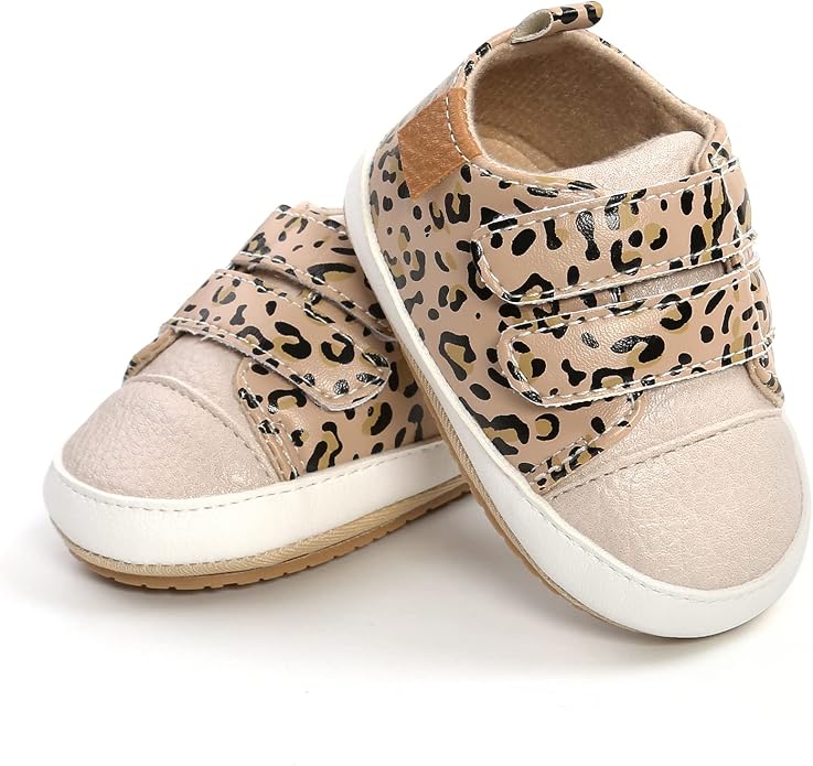 Clowora Baby Boys Girls Shoes Non-Slip Rubber Sole Sneakers Infant First - Image 3