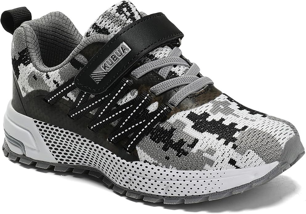KUBUA Kids Sneakers for Boys Girls Running Tennis Shoes Lightweight Breathable - Image 6