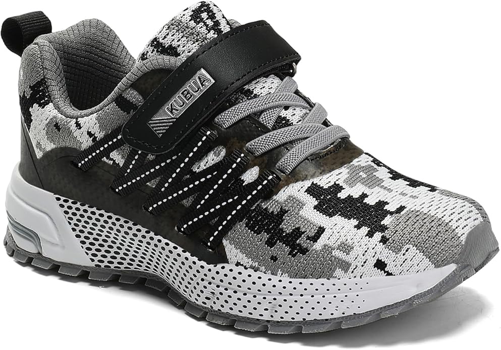 KUBUA Kids Sneakers for Boys Girls Running Tennis Shoes Lightweight Breathable - Image 6