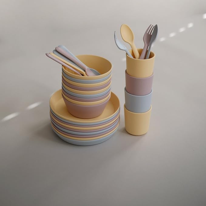 mushie Flatware Fork and Spoon Set - Image 2