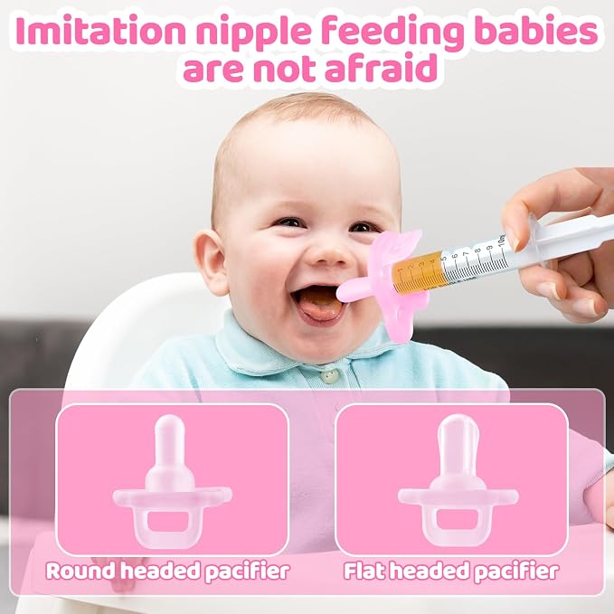 Baby Medicine Dispenser, Baby Medicine Syringe, 0 Months and up Baby Pacifiers - Image 4