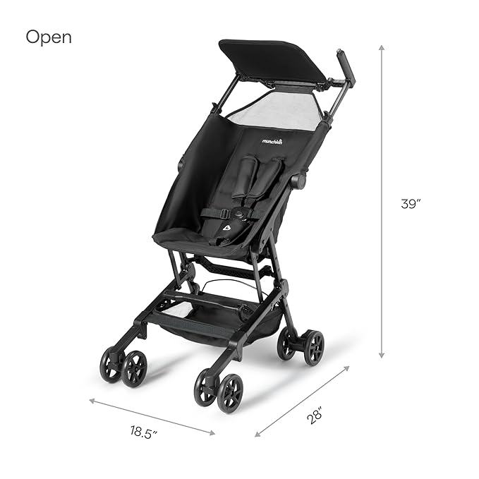 Munchkin Sparrow Travel Baby Stroller, Ultra Compact and Lightweight, - Image 6