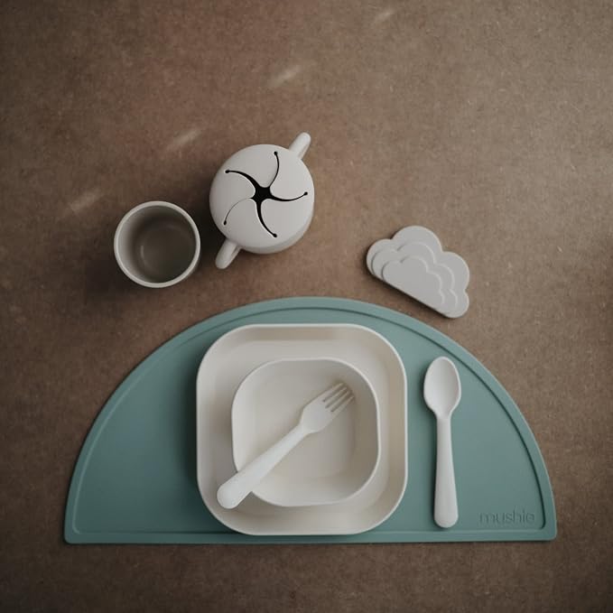 mushie Flatware Fork and Spoon Set - Image 2