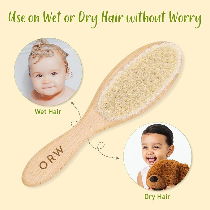 ORW OREN’S Baby Hair Brush - Image 4