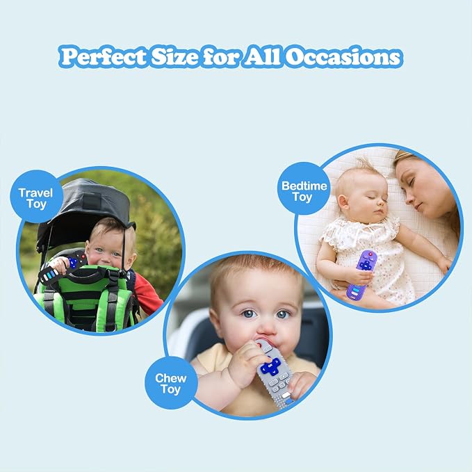 Baby Teething Toys, Food Grade Silicone Teether - Image 7
