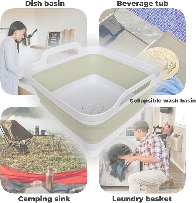 Collapsible Wash Basin for Baby Bottles - Image 5