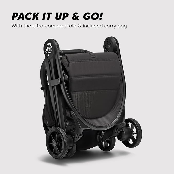 Baby Jogger City Tour 2 Ultra-Compact Carry-On Approved Travel Stroller in Eco - Image 5