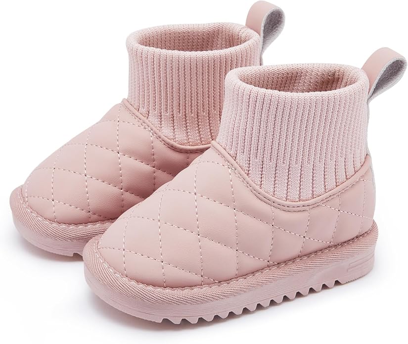 BMCiTYBM Girls Boys Snow Boots Warm Winter Fur Lined Baby Shoes - Image 5