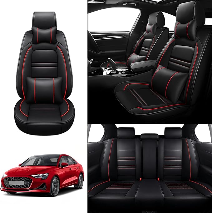 Car Seat Covers for Audi a3 2006-2025 | 5-Seats Seat Covers, Waterproof Seat - Image 2