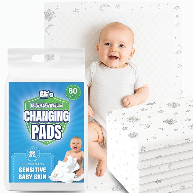 Eli with Love Disposable Baby Changing Pads by EliwithLove