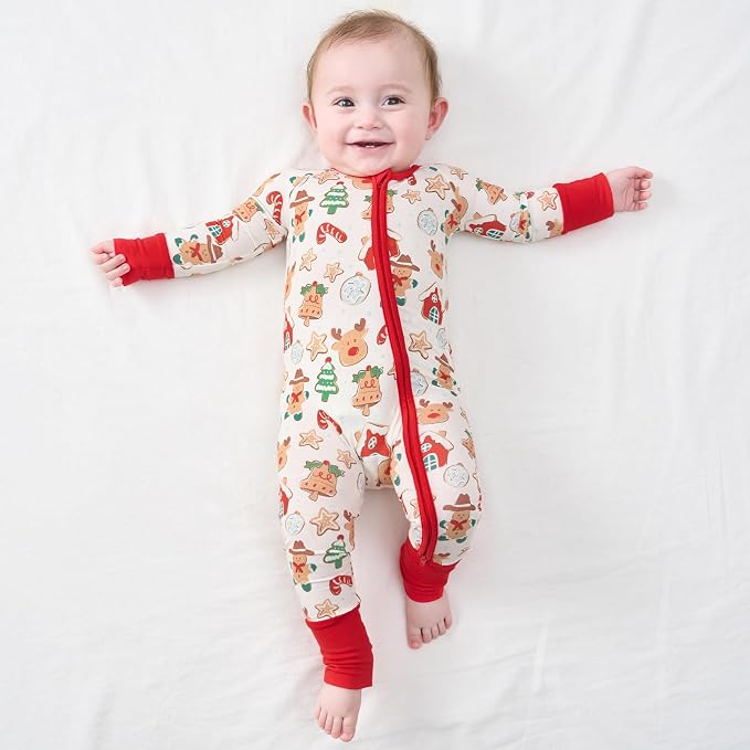 pureborn Baby Infant Boys Girls Sleeper Snug Fit Viscose from Bamboo Pajamas - Image 2
