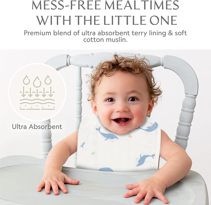 Bamboo Little Baby Bibs - Image 6