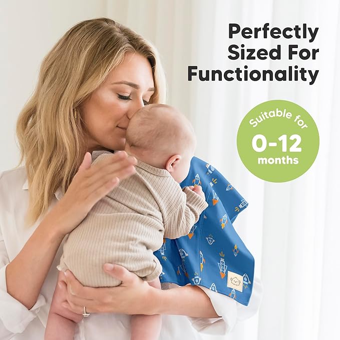 Organic Burp Cloths Baby Boy, Girl - Image 5