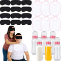 Leinuosen 24 Pcs Baby Shower Blindfold Feeding Game Set Include 6 Plastic Chug by Leinuosen
