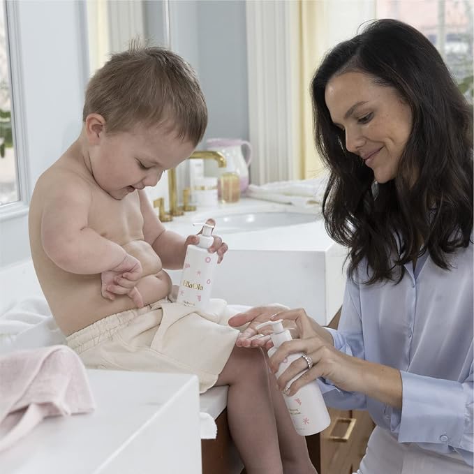 ELLAOLA Soothing Baby Lotion for Dry, Eczema Prone & Sensitive Skin - Image 5