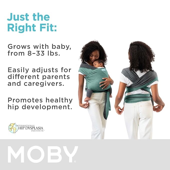 Moby Baby Wrap Carrier Reversible - Image 3