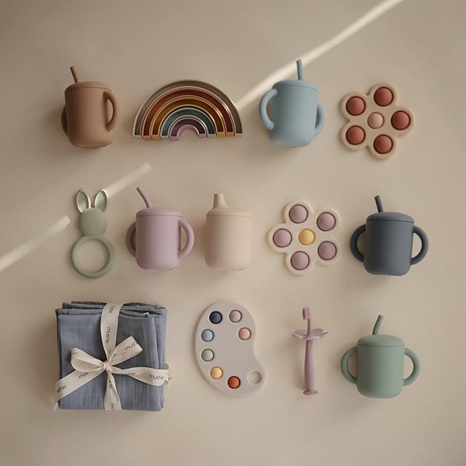 mushie 100% Silicone Baby Sippy Cup | 6 Months+ - Image 5