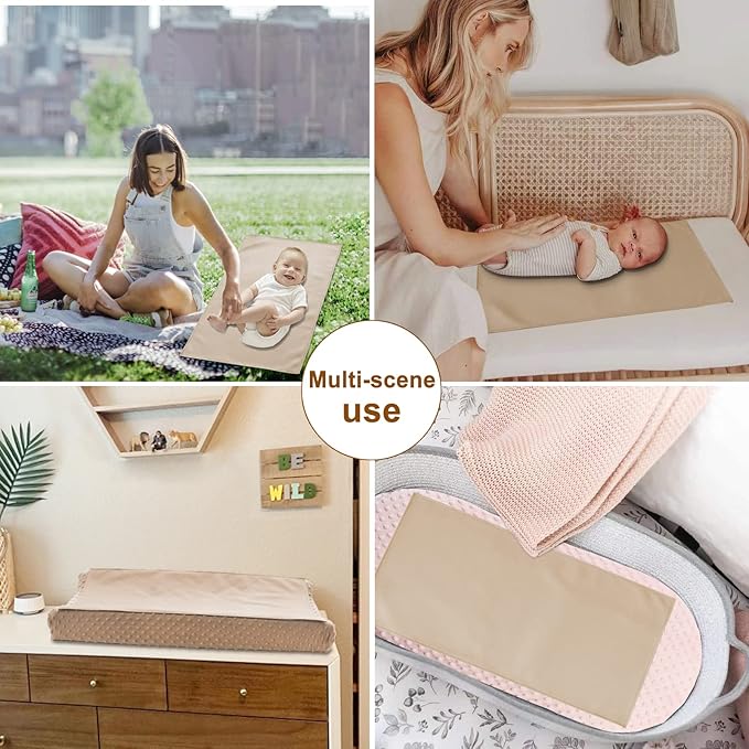 Owlowla Baby Diaper Changing Pad Portable Changing Mat Travel Changing Pad Liner - Image 5